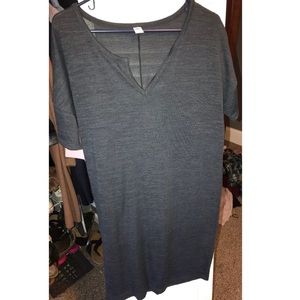 Thick Knit Short Sleeve Dress